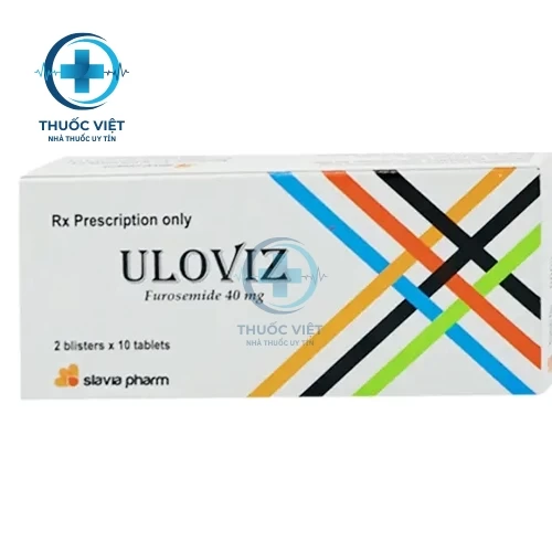 Thuốc Uloviz 40mg - S.C. Slavia Pharm S.R.L