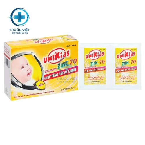 Thuốc Unikids Zinc 70 - DHGPharm