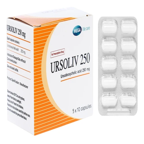 Thuốc Ursoliv 250 - Mega Lifesciences Ltd