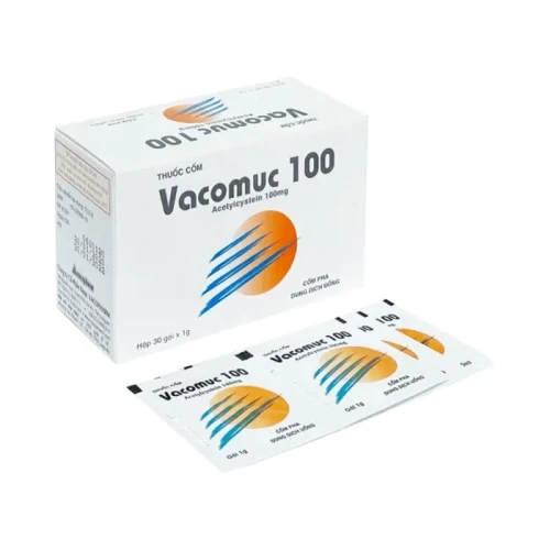 Thuốc VACOMUC 100mg H/30 gói