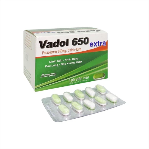 Thuốc Vadol 650 Extra - Vacopharm