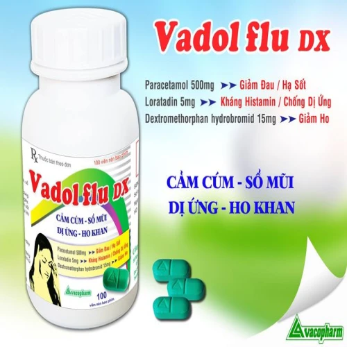 Thuốc Vadol flu - Vacopharm