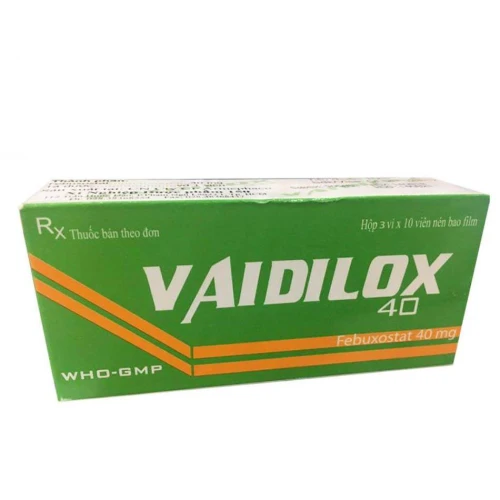 Thuốc Vaidilox 40 mg - Armephaco