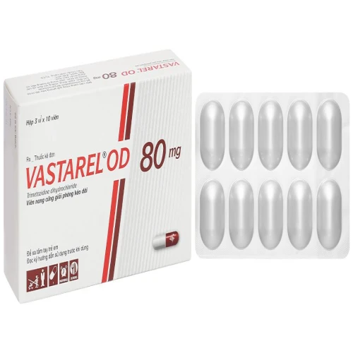 Thuốc Vastarel OD 80mg - Egis Pharmaceuticals Public Ltd., Co