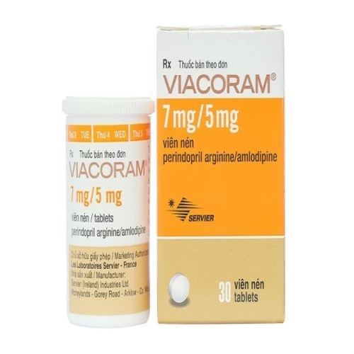 Thuốc Viacoram 7mg/5mg - Eczacibasi Monrol Nukleer Urunler Sanayi Ve Ticaret A.S