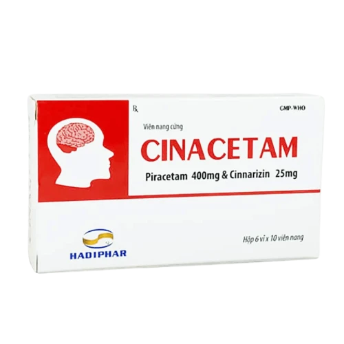 Thuốc Viên nang Cinacetam