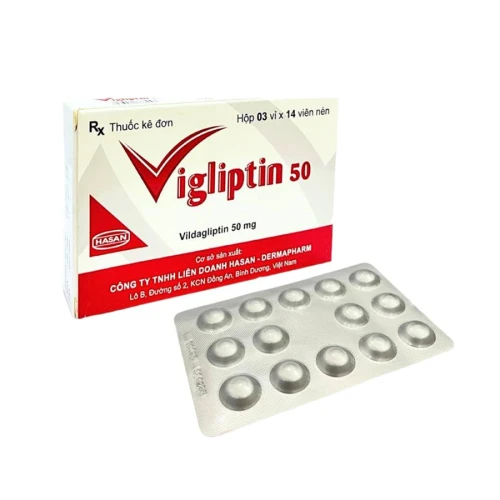 Thuốc Vigliptin 50 - Hasan Dermapharm