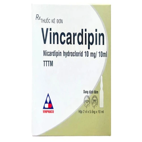 Thuốc Vincardipin 10mg/10ml