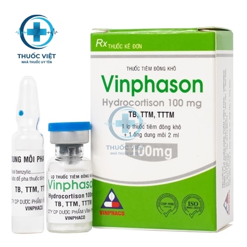 Thuốc Hydrocortison 100mg - Vinphaco