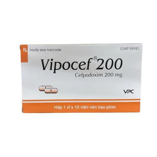 Thuốc Vipocef 200 - Cửu Long