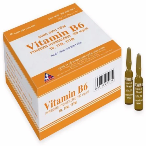 Thuốc Vitamin B6 100mg/ml - Dược - VTYT Thanh Hoá