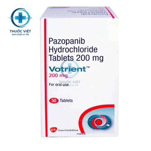 Thuốc Votrient 200mg - Glaxo Wellcome Production