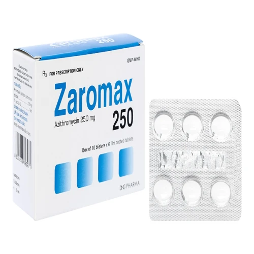 Thuốc Zaromax 250 - DHGPharm