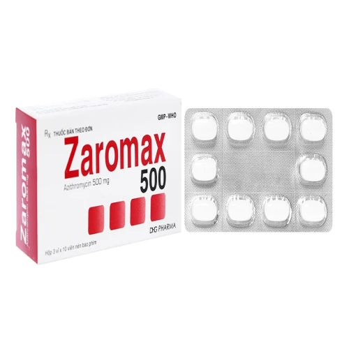 Thuốc Zaromax 500 - DHGPharm