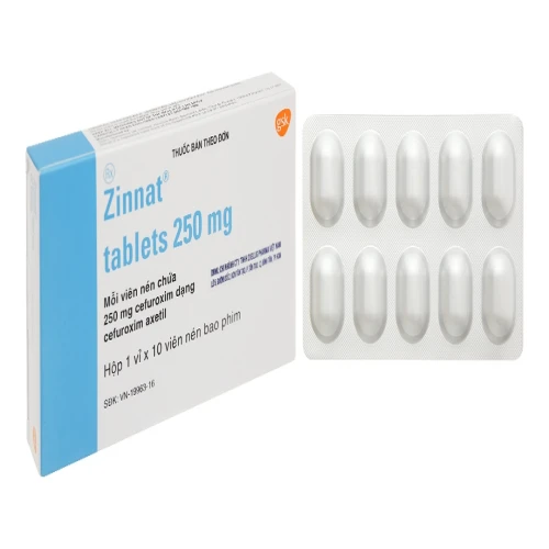 Thuốc Zinnat 250mg - Glaxo Operations UK Limited