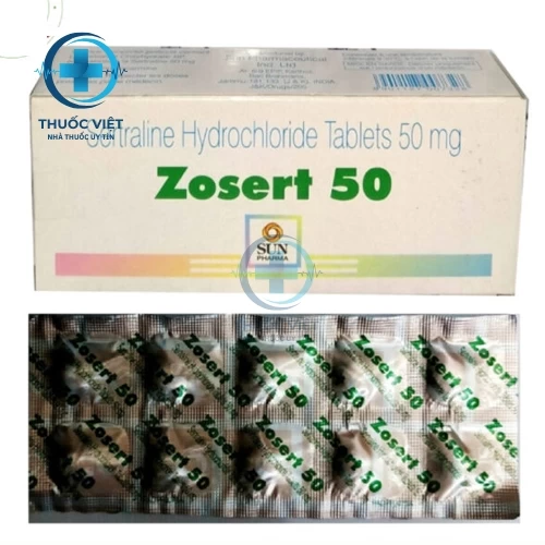 Thuốc Zosert 50 - Sun Pharmaceutical Industries Ltd