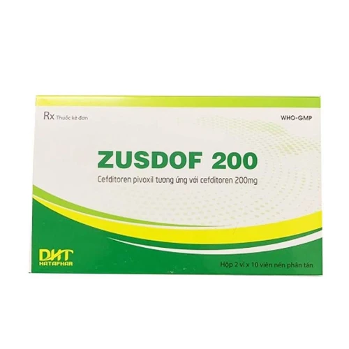 Thuốc Zusdof 200 mg - Dược phẩm Hà Tây