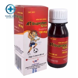 Thuốc A.T Ibuprofen syrup 100mg/5ml