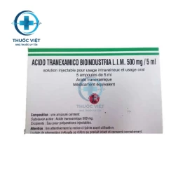 Thuốc Acido Tranexamico Bioindustria L.I.M 500mg