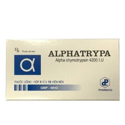 Thuốc Alphatrypa 4200IU - Pharbaco