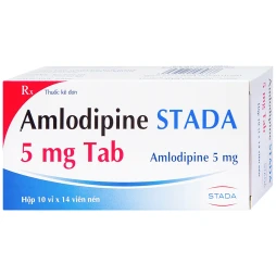 Thuốc Amlodipine STADA 5 mg Tab