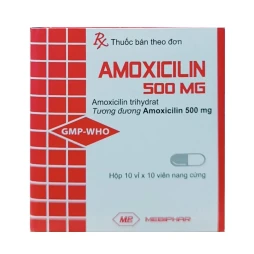 Thuốc Amoxicilin 500 mg - Mebiphar