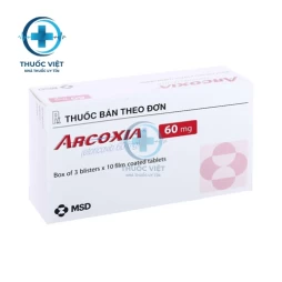 Thuốc Arcoxia 60mg - Rovi Pharma Industrial Services, S.A