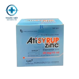 Thuốc Atisyrup zinc 10mg - An Thiên