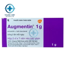 Thuốc Augmentin 1g - GlaxoSmithKline Pte Ltd (GSK)