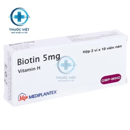 Thuốc Biotin 5mg - Mediplantex