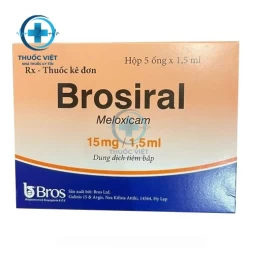 Thuốc Brosiral 15mg/1,5ml - BROS LTD