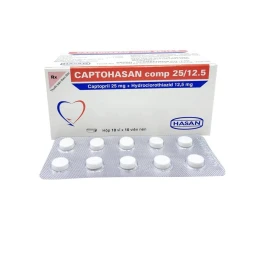 Thuốc Captohasan 25/12.5 - Ha san - Dermapharm