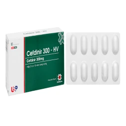 Thuốc Cefdinir 300 - HV - US Pharma USA