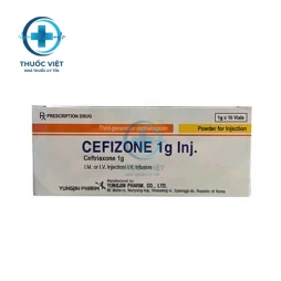 Thuốc Cefizone 1g Inj. - Yungjin Pharm. Co., Ltd