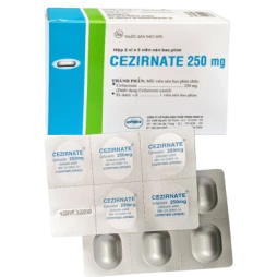 Thuốc Cezirnate 250 mg - TW 25