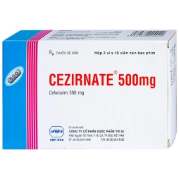 Thuốc Cezirnate 500 mg - TW 25