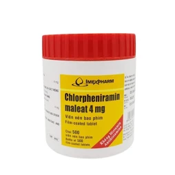 Thuốc Chlorpheniramin maleat 4 mg