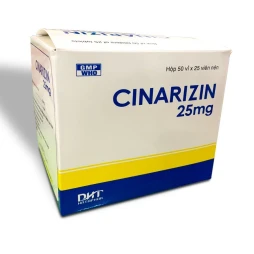 Thuốc Cinarizin 25mg - Dược phẩm Hà Tây