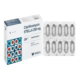 Thuốc Clarithromycin Stella 250mg