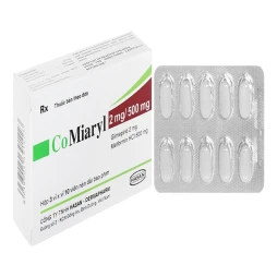 Thuốc Comiaryl 2mg/500mg - Ha san - Dermapharm