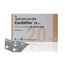 Thuốc Cordaflex 20mg - Egis Pharmaceuticals Public Ltd., Co