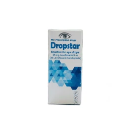 Thuốc Dropstar Levofloxacin (dưới dạng Levofloxacin hemihydrat) 5 mg/ml