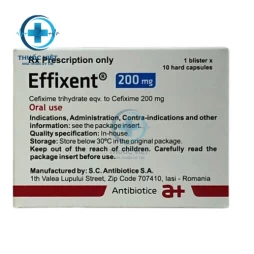 Thuốc Effixent 200mg - Antibiotice S.A