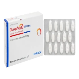 Thuốc Glucophage 1000mg - Merck Sante s.a.s