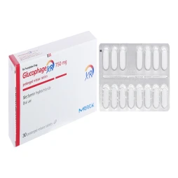 Thuốc Glucophage XR 750mg - Merck Sante s.a.s