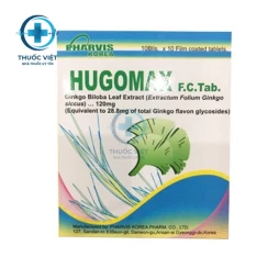 Thuốc Hugomax Film Coated Tablet