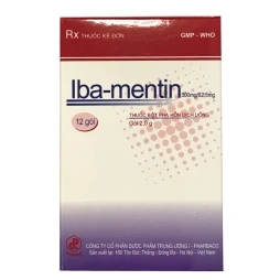 Thuốc Iba- Mentin 500mg/ 62,5mg