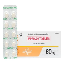 Thuốc Japrolox 60mg loxoprofen sodium