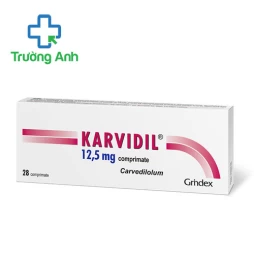 Thuốc Karvidil 12,5mg - Joint Stock Company ‘’Grindeks’’