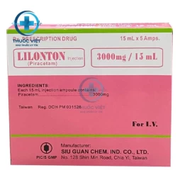 Thuốc Lilonton Injection 3000mg/15ml